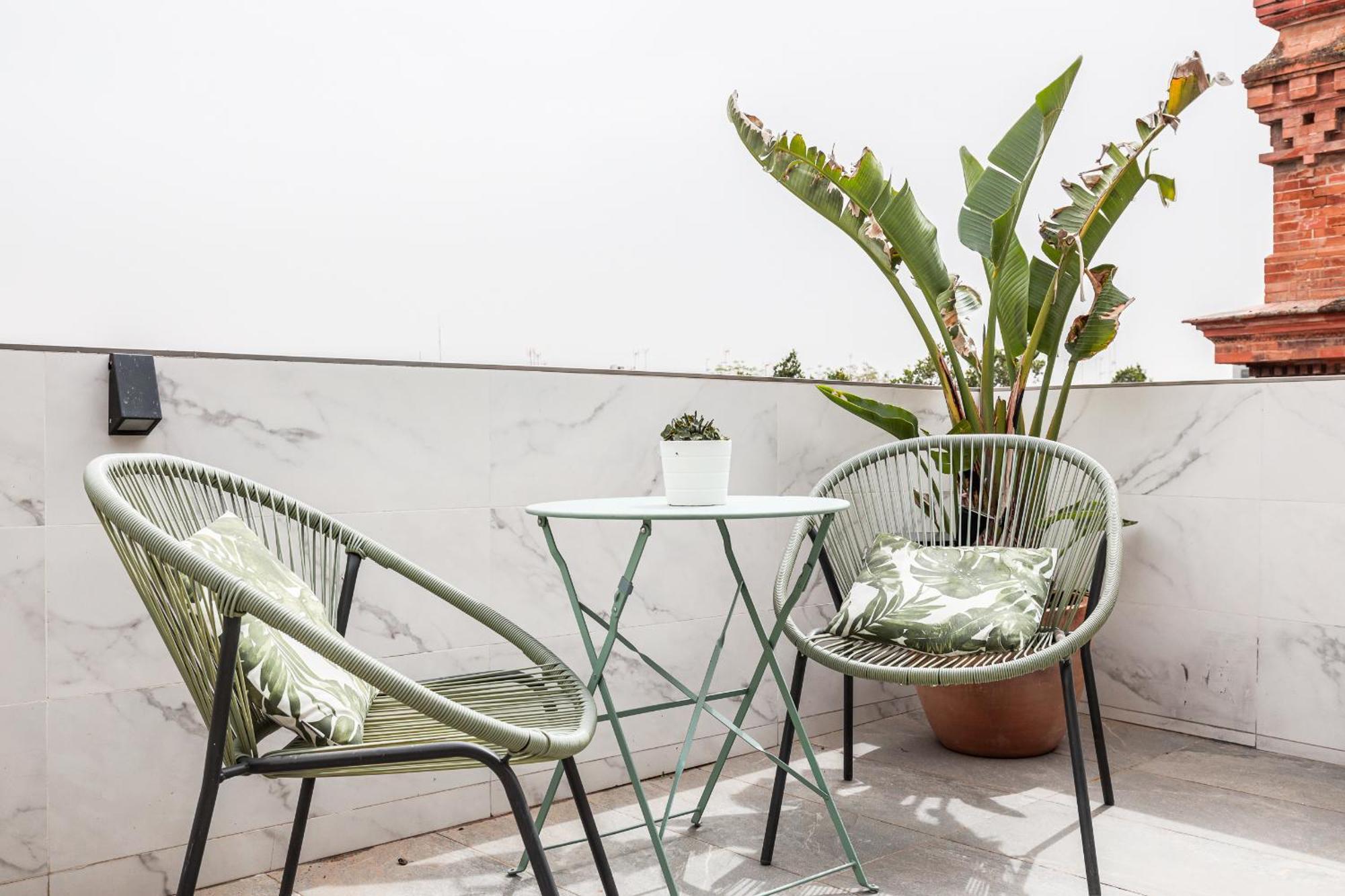 Fantastico Atico 2 Hab Y Gran Terraza Privada Seville Exterior photo