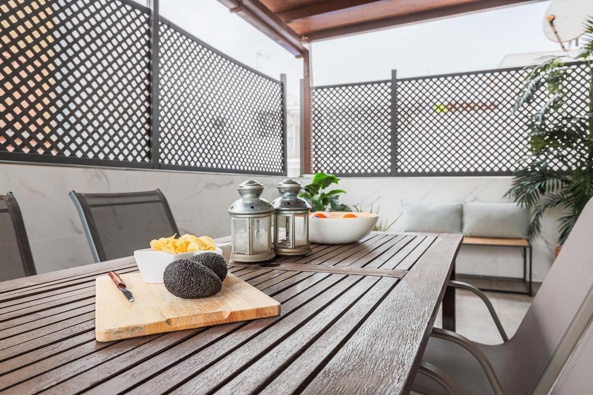 Fantastico Atico 2 Hab Y Gran Terraza Privada Seville Exterior photo